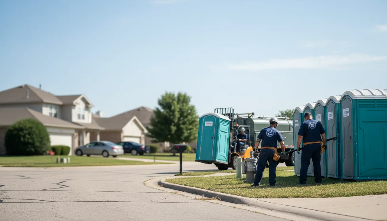 Porta Potty Rental in Meriden, KS near me